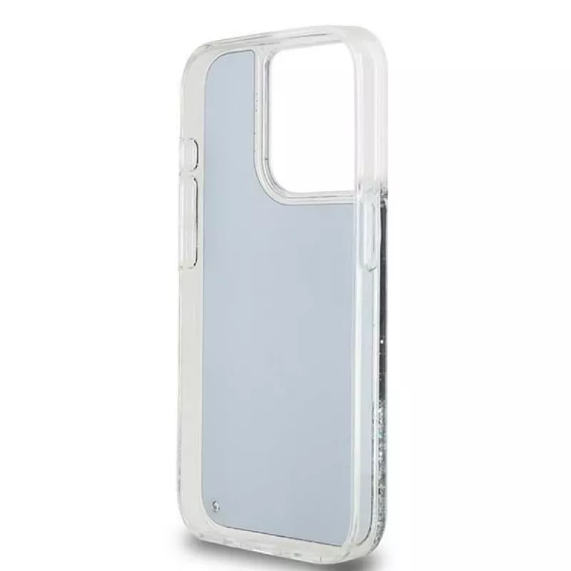 DKNY Liquid Glitter Big Logo iPhone 14 Pro ümbris - must