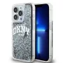 DKNY Liquid Glitter Big Logo iPhone 14 Pro ümbris - must