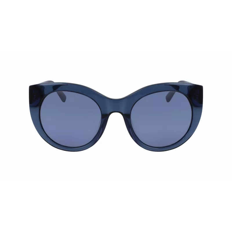 DKNY Naiste Liblikapäikeseprillid DK517S-400 Sinine atsetaat Hall gradientlääts 52mm