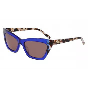 DKNY naiste päikeseprillid DK547S5516425 - Havana atsetaatraam, pruuni gradiendi läätsed, 55 mm