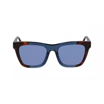 DKNY Naiste Päikeseprillid DK529S-240 Pruun Havana Atsetaatraam Pruun Gradientlääts 53mm