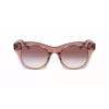 DKNY naiste päikeseprillid DK541S-265 pruun Havana ruudukujuline atsetaatraam pruuni gradiendiga polükarbonaatklaasidega 51/21/140 mm