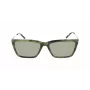 DKNY naiste päikeseprillid DK709S305 - must atsetaatraam, hallid polükarbonaat läätsed, 55 mm läätse laius