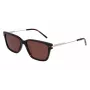 DKNY naiste päikeseprillid DK713S5617237 Havana pruun ristkülikukujulised 56mm