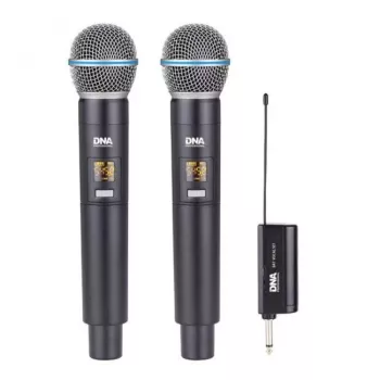 DNA Professional DNA BAT DUAL VOCAL SET Kahejuhtmeline Traadita Mikrofonisüsteem