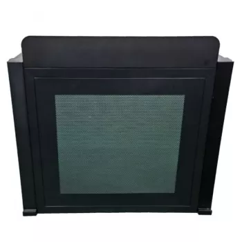 DNA PROFESSIONAL DNA DJ BOOTH MESH BK Kaasaskantav DJ-pult, must