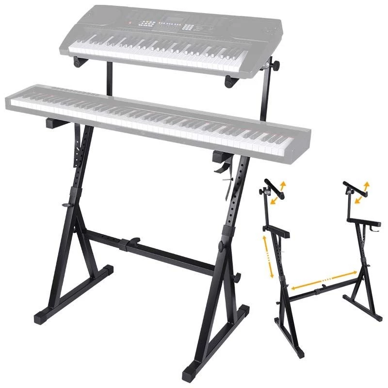 DNA PROFESSIONAL DNA KEY 2 Double Adjustable Keyboard Stand