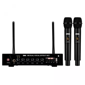 DNA PROFESSIONAL DNA VM DUAL VOCAL EFFECT SET Traadita mikrofonisüsteem