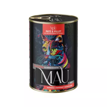 DOLINA NOTECI MAU Pate ja Filee Veiseliha Maguskartuli ja Rosmariiniga - Märgkassitoit - 400g