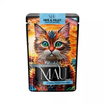 DOLINA NOTECI MAU Pate and Fillet Crimson with Pansy - Märgkassitoit - 85g