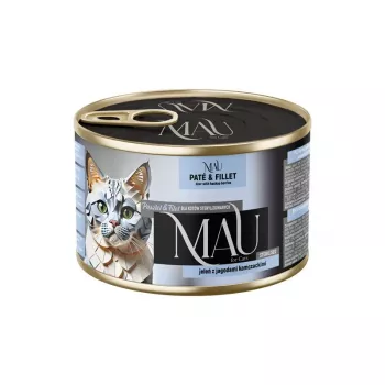 DOLINA NOTECI MAU Pate and Fillet Sterilised Deer with Haskap Berries - Wet Cat Food - 185g