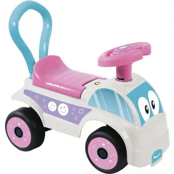 DOLU Lükandauto Valge Roosa (2621)