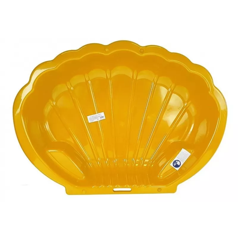 DOREX Liivakast ja Bassein Lastele 2in1 Karp Kollane 110cm