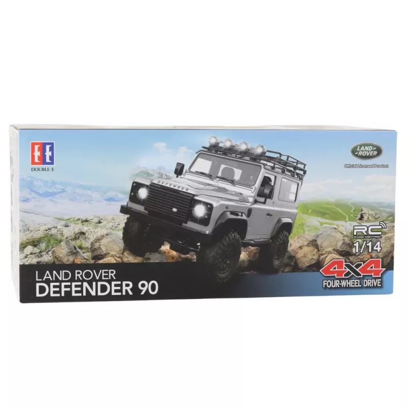 Double E kaugjuhitav maastikusõiduk RC Land Rover Defender 90 punane 1:14