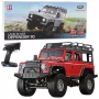 Double E kaugjuhitav maastikusõiduk RC Land Rover Defender 90 punane 1:14