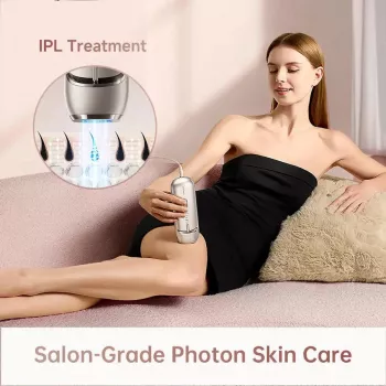 Dreame AHR01-GOLD IPL karvade eemaldamise seade Nova Gold, 990 000 välku, 5 energiataset, UV-filter, juhtmega