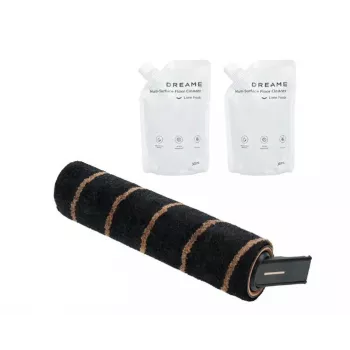 DREAME puhastuskomplekt mudelitele V18S Aqua / Z10S St / Z30S St / U / R20 U/UA – 8-osaline robotolmuimeja tarvikute komplekt koos harjarulli, külgharjade, HEPA-filtrite, mopilappide ja puhastustööriistaga