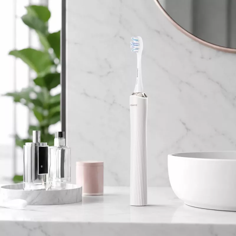 Dreame Sonic Vibration Electric Toothbrush NB01 Set Valge 5 režiimiga, Rõhuandur, Reisikott – 40,000 VPM, IPX7