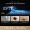 Dreame X60 Pro Ultra Complete White robot tolmuimeja koos laadimisaluse ja tarvikutega