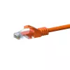 DSIT CAT5e U/UTP võrgupatch-kaabel, 10 m, oranž, 100% vask, RJ45, Gigabit Ethernet