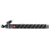 DSIT DS-8PDU-C13 Toitejaotuspaneel – 1U Rackmount PDU, 8x IEC C13 väljundit, 10A 250V, 2m kaabel, must