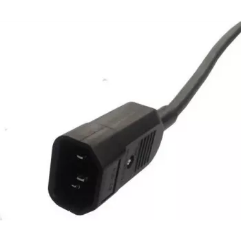 DSIT DS-8PDU-C14 1U rack PDU 8x C13 pistikupesa C14 pistik 10A 2300W 2m must