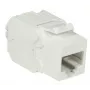 DS-IT CAT6a UTP Keystone võrgupesa - tööriistavaba - valge (DS-KC-UTP6A-TL-W)