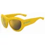 DSQUARED2 D2-0072-S-40G Meeste ruudukujulised atsetaatpäikeseprillid Havana pruun gradient 59mm