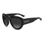 DSQUARED2 D2-0072-S-807 meeste päikeseprillid – must atsetaatraam, hallid CR-39 läätsed (59/19/135)