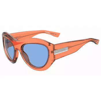 DSQUARED2 D2-0072-S-L7Q Meeste päikeseprillid Havana atsetaatraamiga, rohelise polükarbonaatklaasiga, 59 mm