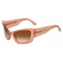 DSQUARED2 Naiste päikeseprillid D2-0118-S-733 Must ruudukujuline atsetaatraam Hall gradientlääts 57mm
