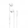 Dudao In-Ear kõrvaklapid Lightning-pistikuga Valge