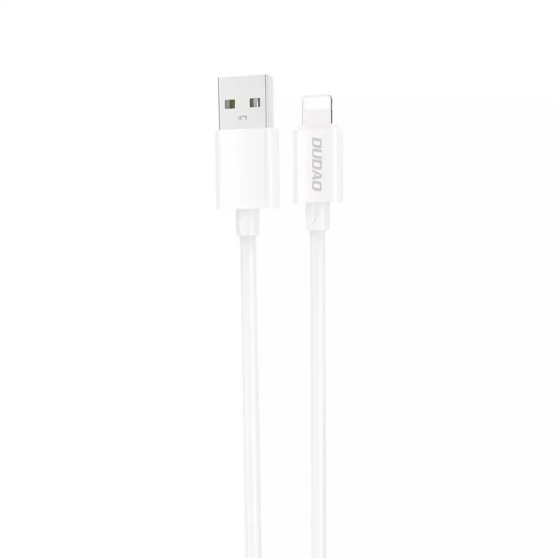 Dudao USB-A to Lightning kaabel 1m Valge