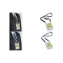 DURABLE 20 DUO A6 nimesildihoidja tekstiilist kaelapaelaga, läbipaistev, 10 pakk 852507