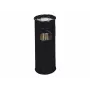 DURABLE 3330-01 ümmargune metallist prügikast, 17 L, hõbedane
