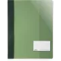 DURABLE A4+ esitluskaust märgistusaknaga, läbipaistev, 25 pakk 269005