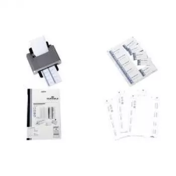 DURABLE BADGEMAKER® A6 sisestuskaardid, perforeeritud, valged, 20 tk 142002