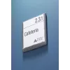 DURABLE CLICK SIGN uksesilt 149 x 148,5 mm hõbedane 486237
