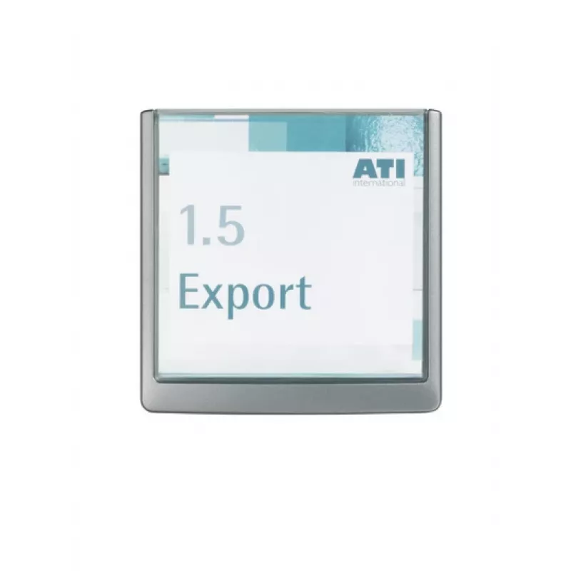 DURABLE CLICK SIGN uksesilt 149 x 148,5 mm hõbedane 486237