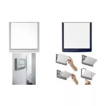 DURABLE CLICK SIGN uksesilt 149 x 148,5 mm läbipaistev 486202