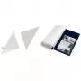 DURABLE CORNERFIX® isekleepuvad kolmnurksed nurgataskud, 175 mm, läbipaistvad, 100 tk (828319)