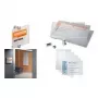 DURABLE CRYSTAL SIGN® A5 vahetuskiled, 10-pakk, läbipaistev 483319