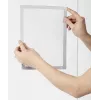 DURABLE DURAFRAME SUN A4 hõbedane isekleepuv UV-kindel inforaam, 2 tk 484123