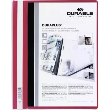 DURABLE DURAPLUS® A4+ esitluskaust, sinine, 25 tk pakk 257903