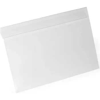 DURABLE HARD COVER A4 horisontaalne identifitseerimistasku murdega, läbipaistev 116319