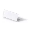 DURABLE L-kujuline lauanimesilt 61x150 mm akrüül läbipaistev, 10 tk pakk 805419