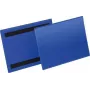 DURABLE Magnetiline dokumendiraam A5 horisontaalpaigutus, 50 pakk, hõbe/hall 174307