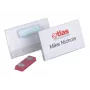 DURABLE Magnetiline Nimesilt 90 x 54 mm, Läbipaistev, 25 tk pakis 811719