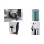 DURABLE metallist pedaaliga prügikast ümar 5 L hõbedane 341058