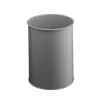 DURABLE metallist prügikast 15L ümmargune must 330110